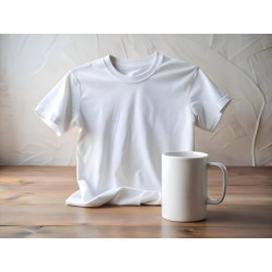 Pack Mug + t-shirt blanc